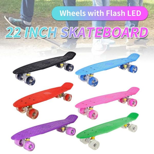 skateboarding longboard led skateboard single-warp kick dance skate board cool for beginner boy girl teenagers 22 inch four-wheel
skateboarding longboard led skateboard single-warp kick dance skate board cool for beginner boy girl teenagers 22 inch four-wheel