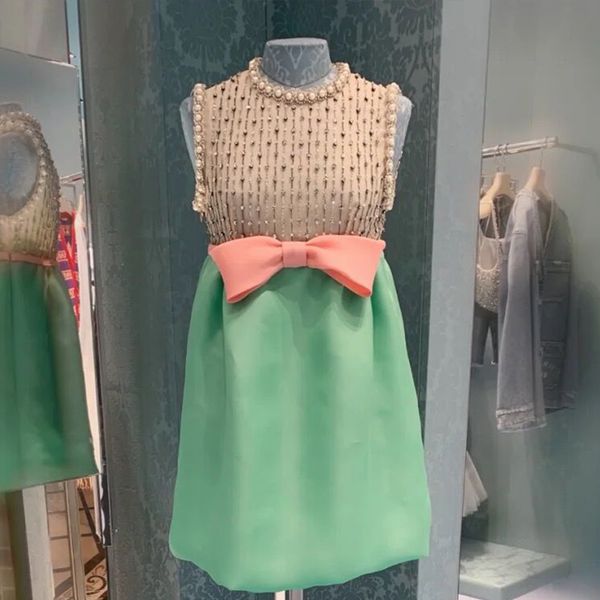 new summer korean fashion clothes for women 2021 luxury elegant bow crystal beaidng a-line mini vestidos 5dac, Black;gray
new summer korean fashion clothes for women 2021 luxury elegant bow crystal beaidng a-line mini vestidos 5dac, Black;gray