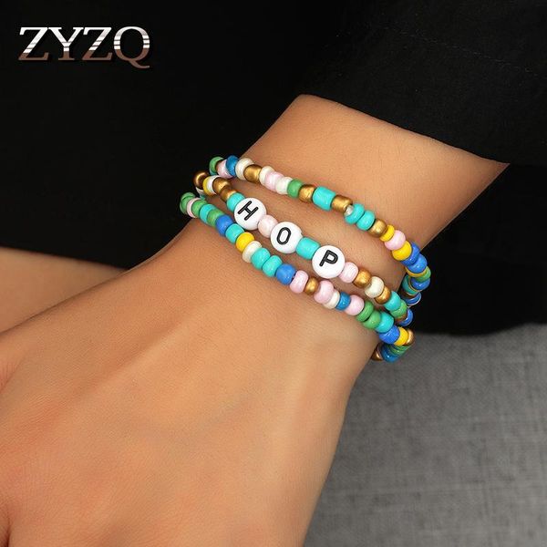 beaded, strands zyzq bohemian color rice bead letter bracelet for women retro ethnic beaded three-piece set gift jewelry, Black
beaded, strands zyzq bohemian color rice bead letter bracelet for women retro ethnic beaded three-piece set gift jewelry, Black
