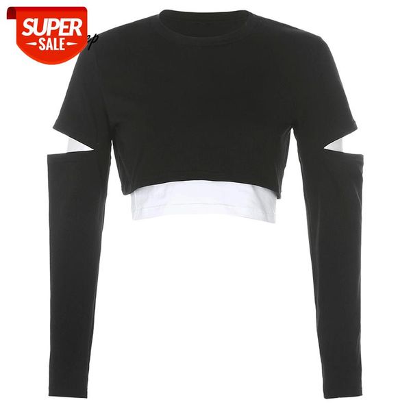 weekeep streetwear patchwork autumn women t-shirt fashion long sleeve loose casual tshirts female basic cotton tee harajuku #lv6t, White
weekeep streetwear patchwork autumn women t-shirt fashion long sleeve loose casual tshirts female basic cotton tee harajuku #lv6t, White