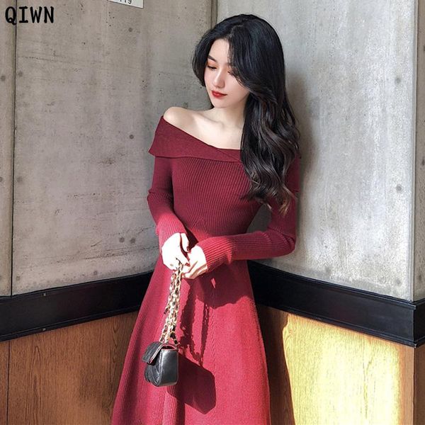 casual dresses one-piece off shoulder sweater dress women autumn winter slim korean chic streetwear knit woman bodycon midi lady, Black;gray
casual dresses one-piece off shoulder sweater dress women autumn winter slim korean chic streetwear knit woman bodycon midi lady, Black;gray
