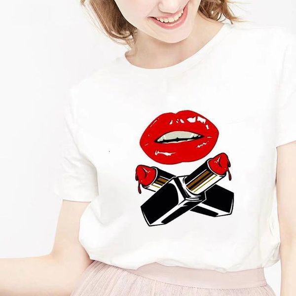 women red mouth lip love print t shirts base short sleeve women cotton tshirt all-match white tee funny girls shirt
women red mouth lip love print t shirts base short sleeve women cotton tshirt all-match white tee funny girls shirt