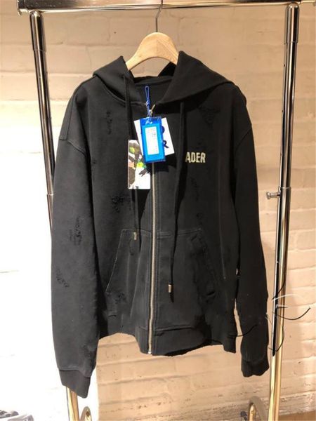 2021 new cardigan adererror pullovers men women damage distressed zip ader error sweatshirts hoodie n1d3, Black
2021 new cardigan adererror pullovers men women damage distressed zip ader error sweatshirts hoodie n1d3, Black