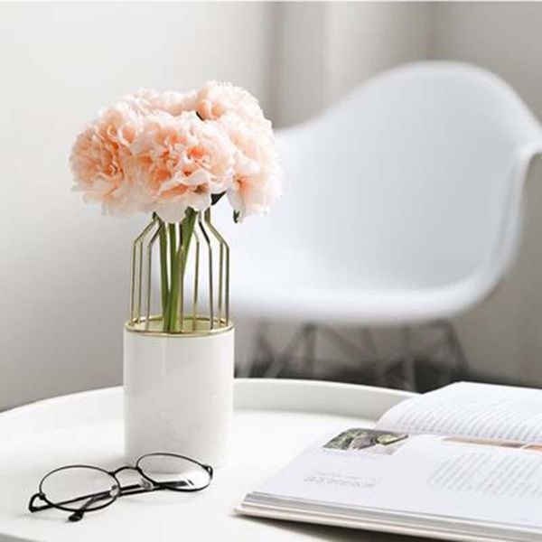 vases nordic minimalist iron ceramic vase creative home living room decor hydroponic container flower tableornaments 1piece
vases nordic minimalist iron ceramic vase creative home living room decor hydroponic container flower tableornaments 1piece