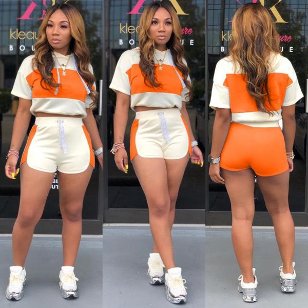 women's tracksuits patchwork shorts set ladies hooded short-sleeve sweatshirt+slim fit drawstring gym athletic jogger biker tracksuit o, Gray
women's tracksuits patchwork shorts set ladies hooded short-sleeve sweatshirt+slim fit drawstring gym athletic jogger biker tracksuit o, Gray