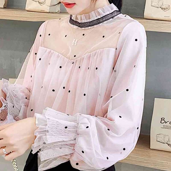 long sleeve blouse women blusas mujer de moda elegantes stand collar dot chiffon blouse shirt women blouses blusa e597 210602, White
long sleeve blouse women blusas mujer de moda elegantes stand collar dot chiffon blouse shirt women blouses blusa e597 210602, White