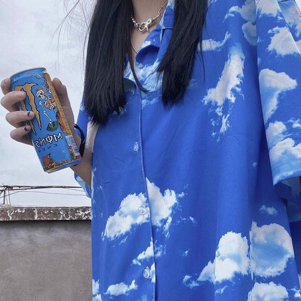neploe harajuku printed blouse short sleeve turn down collar regular causal women shirts 2021 summer korean blusas mujer streetwear, White
neploe harajuku printed blouse short sleeve turn down collar regular causal women shirts 2021 summer korean blusas mujer streetwear, White