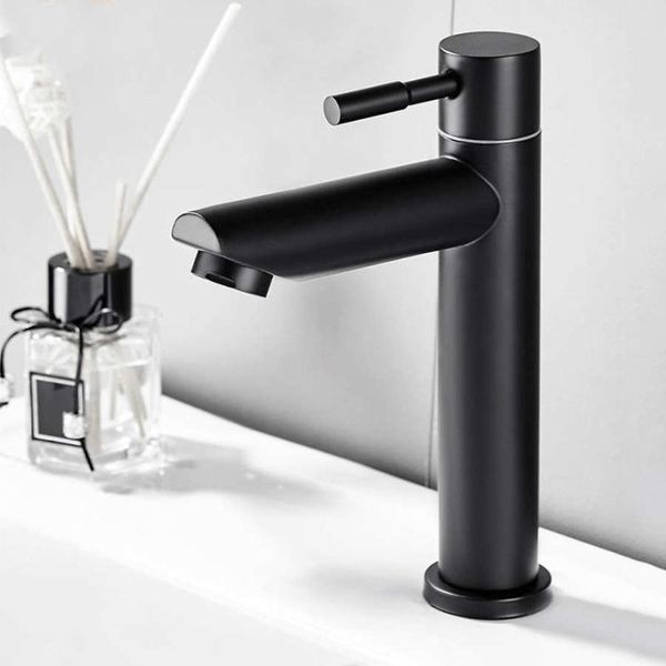 bathroom sink faucets stainless steel water faucet basin single cold tap for home toilet accessories black washbasin
bathroom sink faucets stainless steel water faucet basin single cold tap for home toilet accessories black washbasin