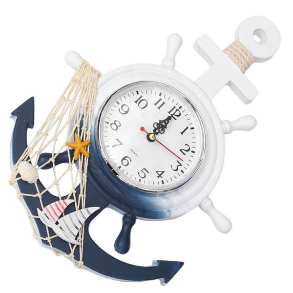 wall clocks boat anchor clock mediterranean style hanging ornament for home (sailboat style)
wall clocks boat anchor clock mediterranean style hanging ornament for home (sailboat style)