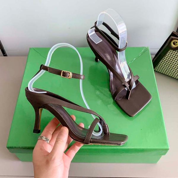 fashion designer heels strap with high heel square fine sandals is a must for girls in summerincluding boxes 03, Black
fashion designer heels strap with high heel square fine sandals is a must for girls in summerincluding boxes 03, Black