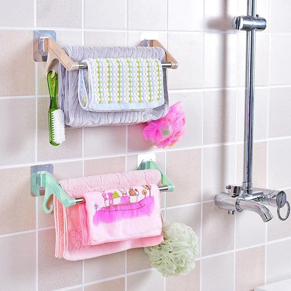towel racks punch-rack bathroom stainless steel double pole no trace adhesive hanging rod drying hanger
towel racks punch-rack bathroom stainless steel double pole no trace adhesive hanging rod drying hanger