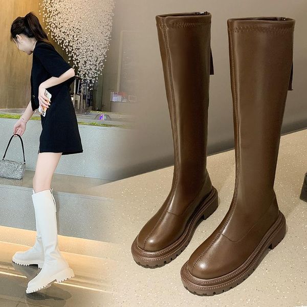 boots long high-barrel low-heeled 2021 style but knee small women's thin knight children, Black
boots long high-barrel low-heeled 2021 style but knee small women's thin knight children, Black