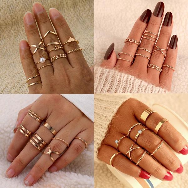 cluster rings women gold twist pearl set fashion geometric hollow crystal ring for heart joint boho jewelr accessories, Golden;silver
cluster rings women gold twist pearl set fashion geometric hollow crystal ring for heart joint boho jewelr accessories, Golden;silver