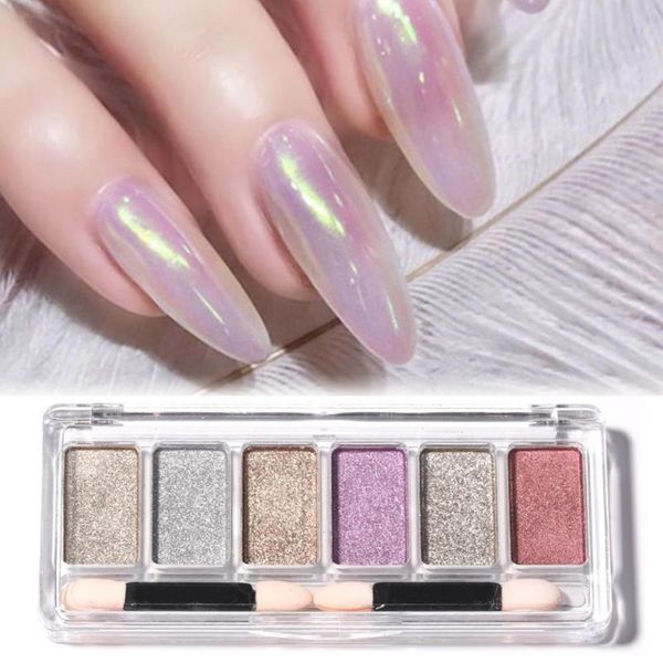 nail glitter 1 set 53g powder neon-shimmer mirror dipping shiny diy design 6 colors art palette, Silver;gold
nail glitter 1 set 53g powder neon-shimmer mirror dipping shiny diy design 6 colors art palette, Silver;gold