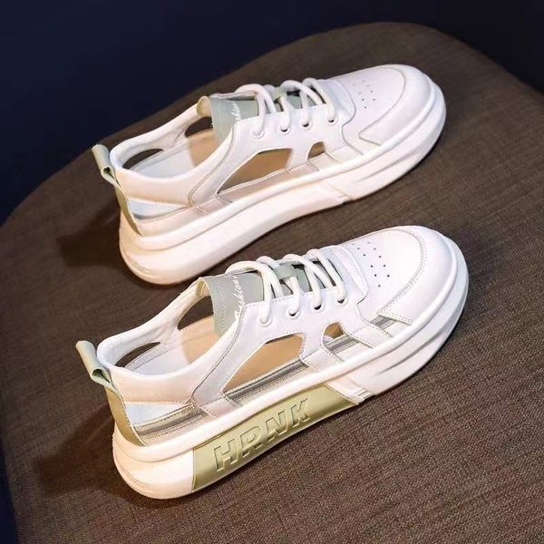 sandals inner increasing 2021 summer hollow thick soled sponge cake allmatch casual white shoes women, Black
sandals inner increasing 2021 summer hollow thick soled sponge cake allmatch casual white shoes women, Black