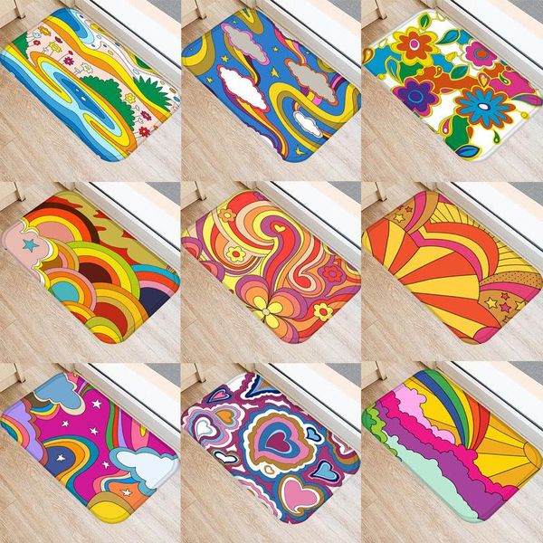 carpets colorful flower anti-slip doormat kitchen entrance door mat velvet carpet indoor floor mats rug 40x60cm
carpets colorful flower anti-slip doormat kitchen entrance door mat velvet carpet indoor floor mats rug 40x60cm