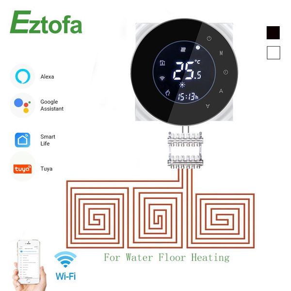 smart home control wifi 3a water thermostat temperature controller tuya app remote for floor heating work with google
smart home control wifi 3a water thermostat temperature controller tuya app remote for floor heating work with google