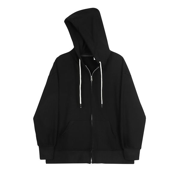 shiyiyue zipper hooded sweater women 2021 new spring and autumn design sense niche korean style loose coat hoodies sweatshirts, Black
shiyiyue zipper hooded sweater women 2021 new spring and autumn design sense niche korean style loose coat hoodies sweatshirts, Black