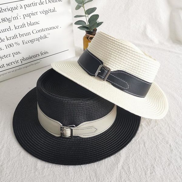 2021 new white black summer hats women ventura straw sun wide brimmed boater with leather band kuntucky derby beach hat 46uz, Blue;gray
2021 new white black summer hats women ventura straw sun wide brimmed boater with leather band kuntucky derby beach hat 46uz, Blue;gray