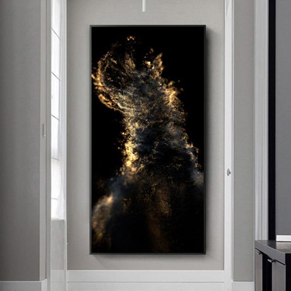 abstract gold and black canvas painting wall art picture for living room scandinavian modern nordic posters and prints cuadros
abstract gold and black canvas painting wall art picture for living room scandinavian modern nordic posters and prints cuadros