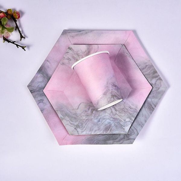 disposable dinnerware pink marble pattern party paper plate cup kids birthday ramadan decoration baby shower tableware supplies
disposable dinnerware pink marble pattern party paper plate cup kids birthday ramadan decoration baby shower tableware supplies