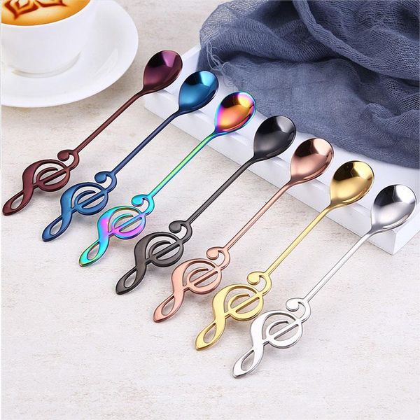 spoons creative music notes shape coffee stiring spoon ice cream dessert scoop mixing teaspoon kitchen bar tableware
spoons creative music notes shape coffee stiring spoon ice cream dessert scoop mixing teaspoon kitchen bar tableware