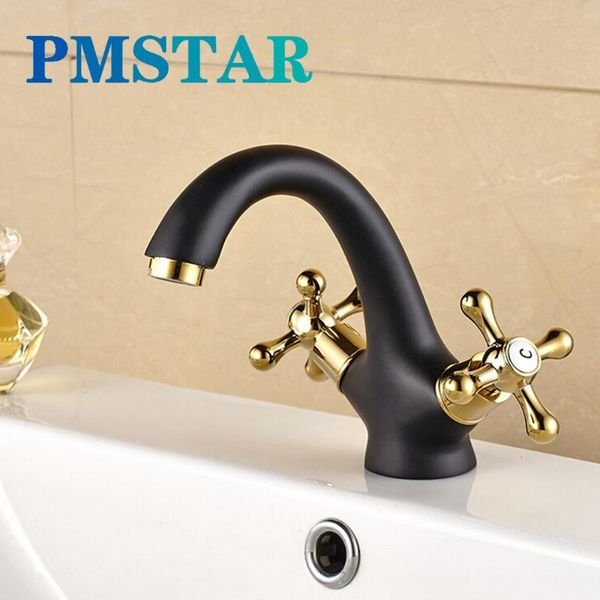 bathroom sink faucets pmstar basin faucet gold handle black body painting finish water tap mixer & cold
bathroom sink faucets pmstar basin faucet gold handle black body painting finish water tap mixer & cold
