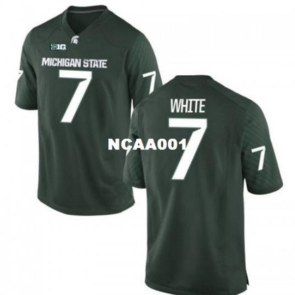 001 michigan state spartans cody white #7 real full embroidery college jersey size s-4xl or custom any name or number jersey, Black
001 michigan state spartans cody white #7 real full embroidery college jersey size s-4xl or custom any name or number jersey, Black
