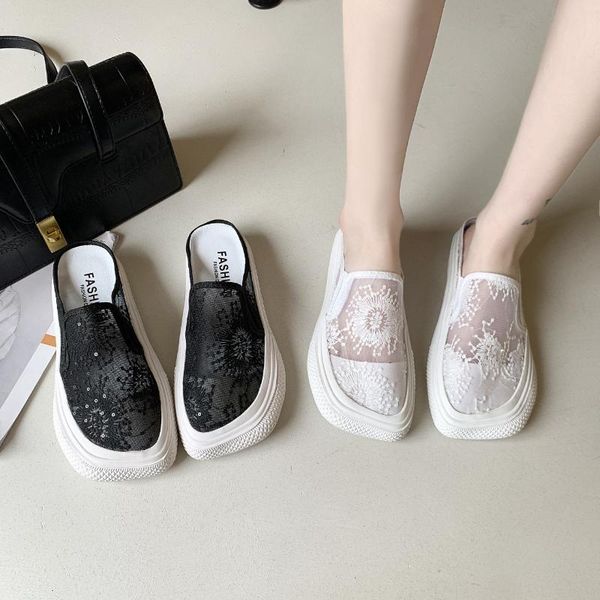 slippers cover toe female shoes lace womens outdoor platform slides 2021 square summer flat fabric basic rubber canvas cotton, Black
slippers cover toe female shoes lace womens outdoor platform slides 2021 square summer flat fabric basic rubber canvas cotton, Black