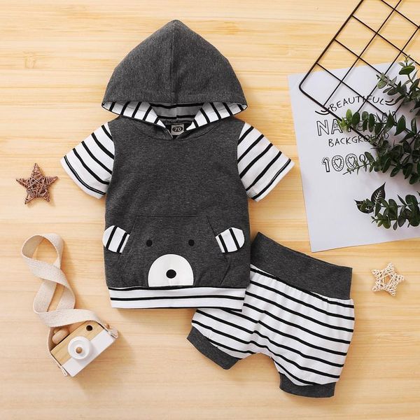 clothing sets born boys cartoon bear hoodie +striped shorts outfits toddler girls baby tracksuit boy summer clothes, White
clothing sets born boys cartoon bear hoodie +striped shorts outfits toddler girls baby tracksuit boy summer clothes, White