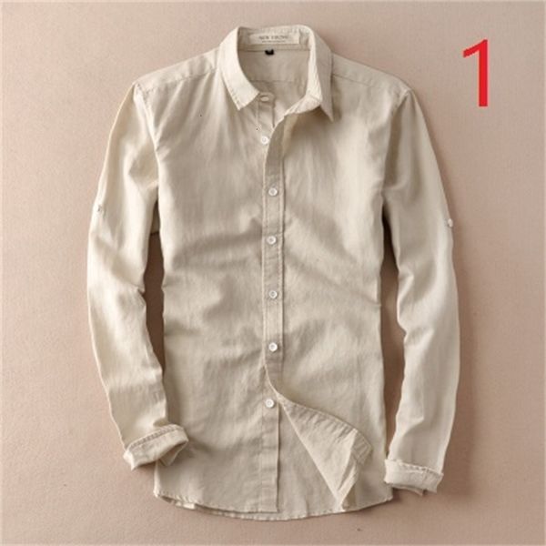 New 2021 Summer Thin Long-sleeved Solid Color Men's Small Fresh White Casual and Beach Cotton Linen Loose Shirt QVFS, White;black
New 2021 Summer Thin Long-sleeved Solid Color Men's Small Fresh White Casual and Beach Cotton Linen Loose Shirt QVFS, White;black