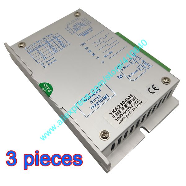 yako microstep driver yka2304me 12 to 40v stepper motor drive for nema 17 to 23 stepper motor high performance fault protection
yako microstep driver yka2304me 12 to 40v stepper motor drive for nema 17 to 23 stepper motor high performance fault protection