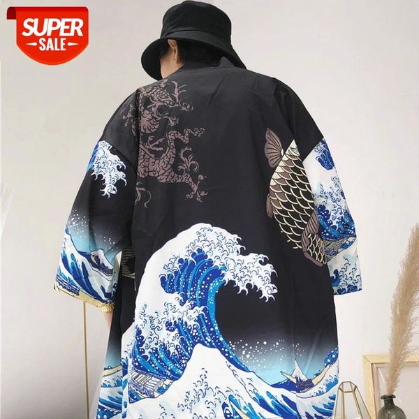 brand thin mens kimono cardigan jacket coat 2018 japanese kimono cardigan men hip hop wave carp print casual jacket men #sl6o, Black;brown
brand thin mens kimono cardigan jacket coat 2018 japanese kimono cardigan men hip hop wave carp print casual jacket men #sl6o, Black;brown