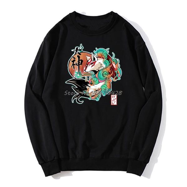 men's hoodies & sweatshirts sun goddess amaterasu ammako hoodie men o-neck sweater sweatshirt streetwear harajuku, Black
men's hoodies & sweatshirts sun goddess amaterasu ammako hoodie men o-neck sweater sweatshirt streetwear harajuku, Black