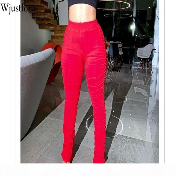 wjustforu clothes stacked sweatpants women 5 color skinny pleated joggers female fashion casual pencil trousers vestidos slim, Black;white
wjustforu clothes stacked sweatpants women 5 color skinny pleated joggers female fashion casual pencil trousers vestidos slim, Black;white