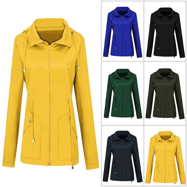 2021 new plus size women jackets autumn spring outdoor leisure hooded coat and jacket female waterproof rain windbreaker y313 bevz, Tan;black
2021 new plus size women jackets autumn spring outdoor leisure hooded coat and jacket female waterproof rain windbreaker y313 bevz, Tan;black