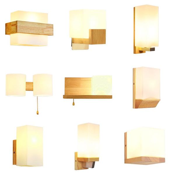 japanese wood wall lamp applique murale interieur indoor lighting fixtures glass nordic sconce led wall lights wooden e27
japanese wood wall lamp applique murale interieur indoor lighting fixtures glass nordic sconce led wall lights wooden e27