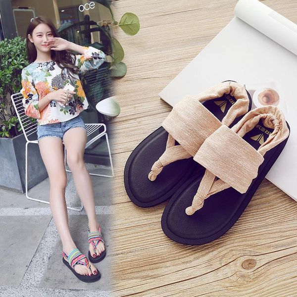 2021 new boho style women flat sandals summer fashion casual women's slippers non slip women beach shoes ladies comfort nvlx19, Black
2021 new boho style women flat sandals summer fashion casual women's slippers non slip women beach shoes ladies comfort nvlx19, Black