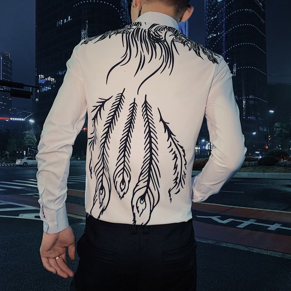 Venda Quente New Dos Homens Camisas Impresso Manga Longa Simples Todo o Jogo Fino Ajuste Streetwear Clube Noite Moda Che 1B3F, Black;brown
Venda Quente New Dos Homens Camisas Impresso Manga Longa Simples Todo o Jogo Fino Ajuste Streetwear Clube Noite Moda Che 1B3F, Black;brown