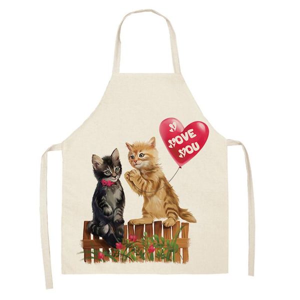 aprons cat apron parent-child kitchen funny cartoon printed sleeveless cotton linen for home cleaning tools brief
aprons cat apron parent-child kitchen funny cartoon printed sleeveless cotton linen for home cleaning tools brief