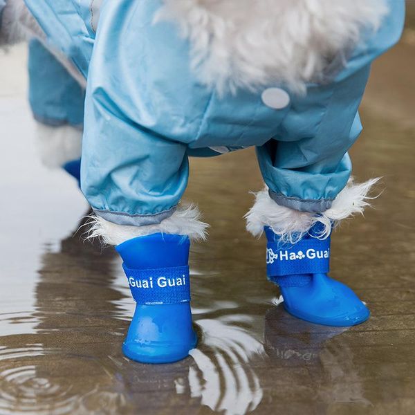 dog apparel 4pcs dogs rain shoes rubber portable anti slip waterproof cat boots s/m/l
dog apparel 4pcs dogs rain shoes rubber portable anti slip waterproof cat boots s/m/l