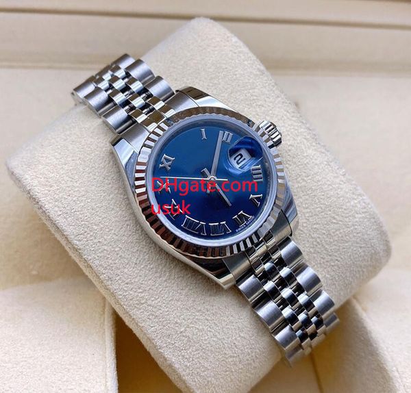 women watches 179174-0093 26mm blue roman dial calendar sapphire glass mechanical automatic silver jubilee bracelet luxury watch, Slivery;brown
women watches 179174-0093 26mm blue roman dial calendar sapphire glass mechanical automatic silver jubilee bracelet luxury watch, Slivery;brown