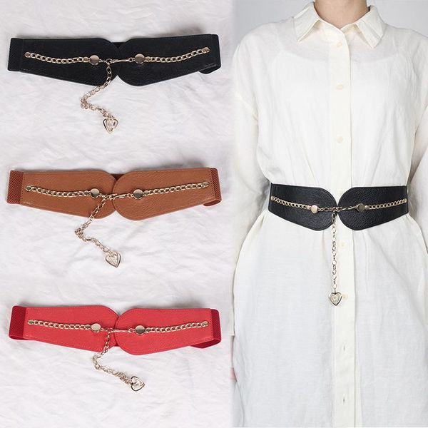 belts eaglewolf 2021 fashion elastic waist belt women wide chain rhinestone decoration girdle, Black;brown
belts eaglewolf 2021 fashion elastic waist belt women wide chain rhinestone decoration girdle, Black;brown