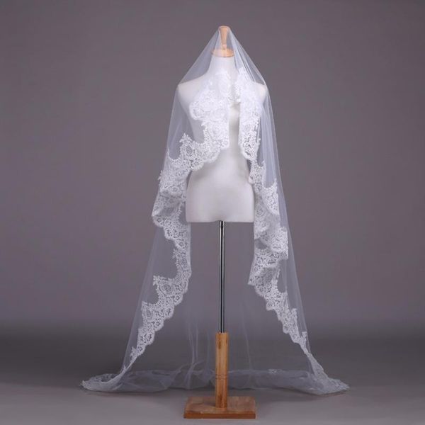 bridal veils alexzendra white ivory lace wedding veil 2 meters cathedral long veu de noiva accessories, Black
bridal veils alexzendra white ivory lace wedding veil 2 meters cathedral long veu de noiva accessories, Black