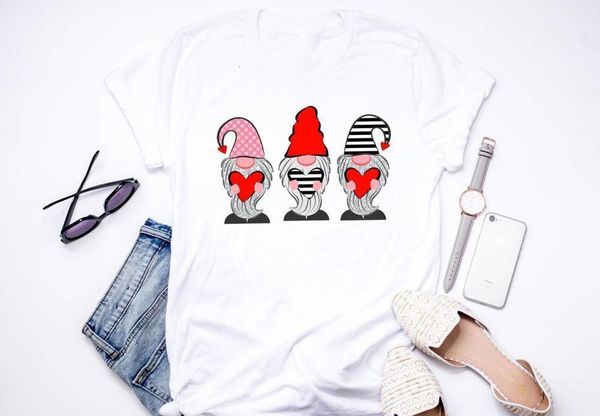 gnomes valentine's day t-shirt cute valentine shirts love tshirt gnomes colourful tees fashion casual simple girls, White
gnomes valentine's day t-shirt cute valentine shirts love tshirt gnomes colourful tees fashion casual simple girls, White
