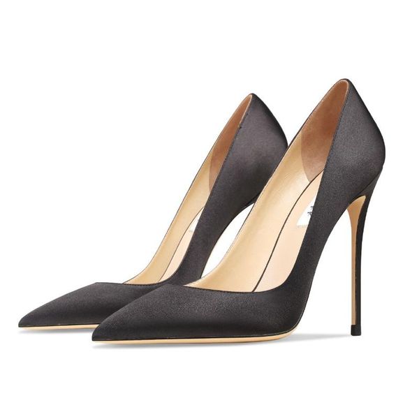 dress shoes spring 2022 genuine leather brand black silk pumps women high heel fashion pointed toed thin elegant office 8cm
dress shoes spring 2022 genuine leather brand black silk pumps women high heel fashion pointed toed thin elegant office 8cm