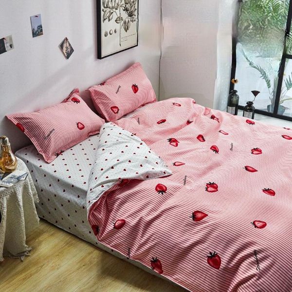 bedding sets small fresh cartoon style pink strawberry bed linens cute set girls duvet cover quilt sheet
bedding sets small fresh cartoon style pink strawberry bed linens cute set girls duvet cover quilt sheet