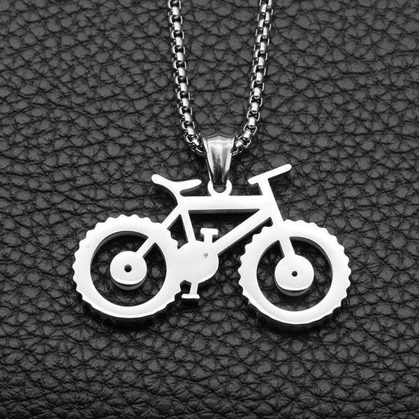 pendant necklaces necklace men stainless steel hip hop chains pendants bicycle jewelry on the neck male accessories wholesale, Silver
pendant necklaces necklace men stainless steel hip hop chains pendants bicycle jewelry on the neck male accessories wholesale, Silver