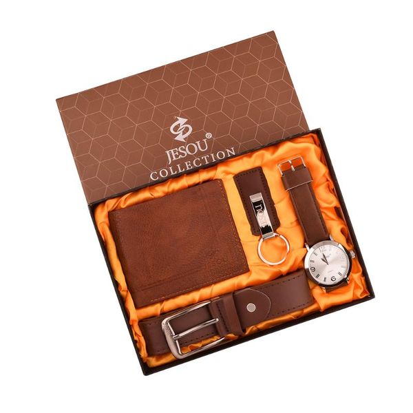 wristwatches creative birthday gifts for adults to send boys dad boyfriend high-end practical wallet belt gift set watches bracelet clasp, Slivery;brown
wristwatches creative birthday gifts for adults to send boys dad boyfriend high-end practical wallet belt gift set watches bracelet clasp, Slivery;brown