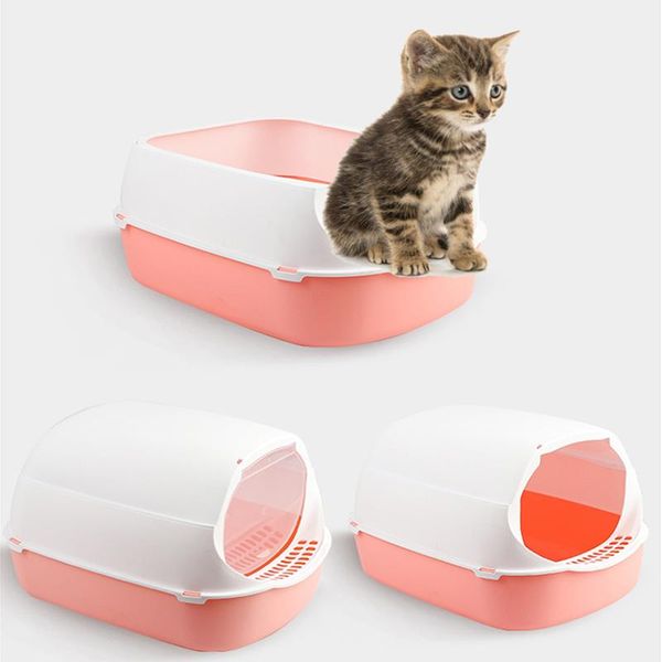 other cat supplies totally/completely /semi-closed sandbox kitten bedpan indoor puppy anti-splash toilet pet goods deodorant litter box tray
other cat supplies totally/completely /semi-closed sandbox kitten bedpan indoor puppy anti-splash toilet pet goods deodorant litter box tray